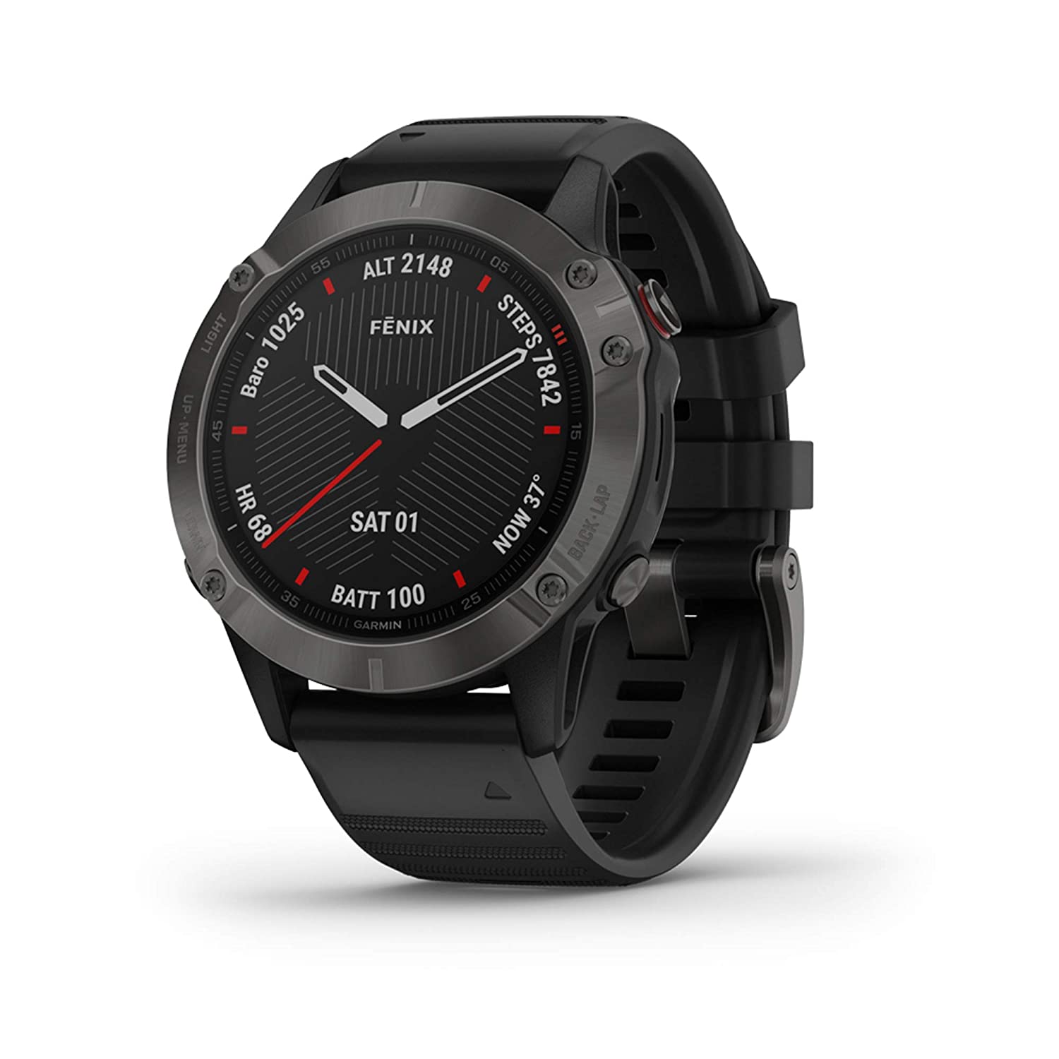 Garmin Fenix 6 Smart Watch Carbon Grey / Black